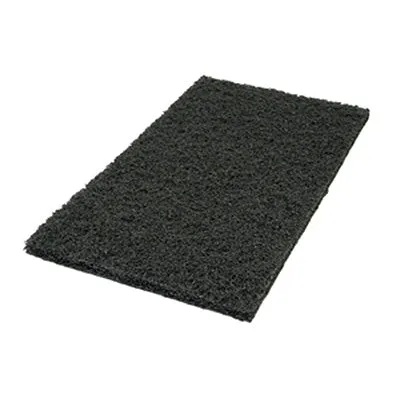 14" x 24" Black Orbital Heavy Duty Stripping Pads - Case of 5