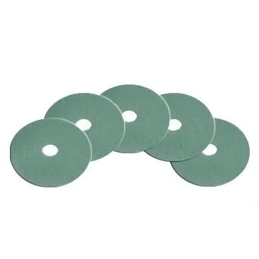 15" Aqua High Gloss Floor Polishing Pads - Case of 5