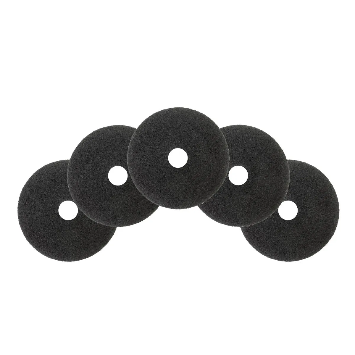 15" CleanFreak® 'Titan' Black Extreme Floor Stripping Pads - Case of 5