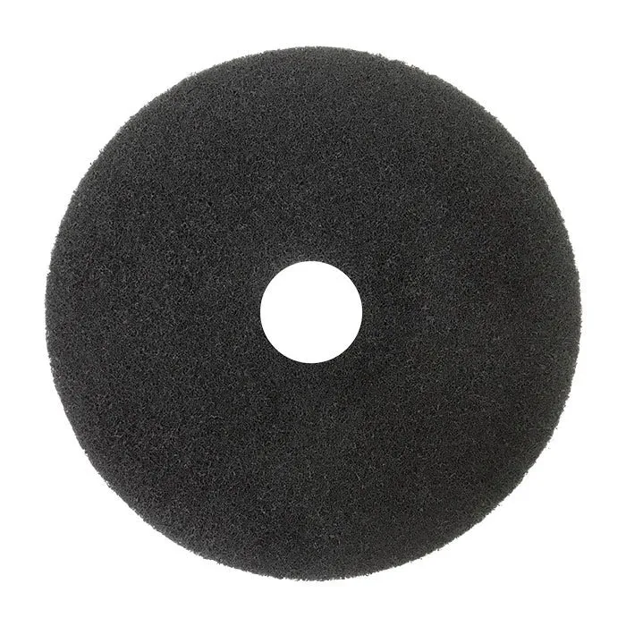 15" CleanFreak® 'Titan' Black Extreme Floor Stripping Pads - Case of 5