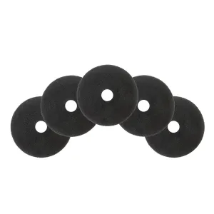 15" CleanFreak® 'Titan' Black Extreme Floor Stripping Pads - Case of 5