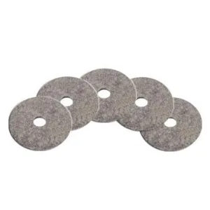 15" Natural Hair Blend Extreme High Speed Floor Polishing Pads - Case of 5