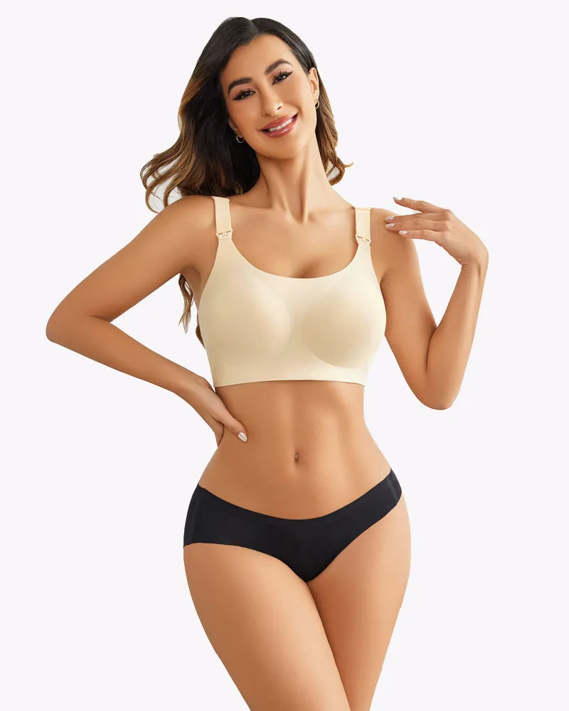 2 Pack Nursing Bras Ultra Comfort Wireless Bra
