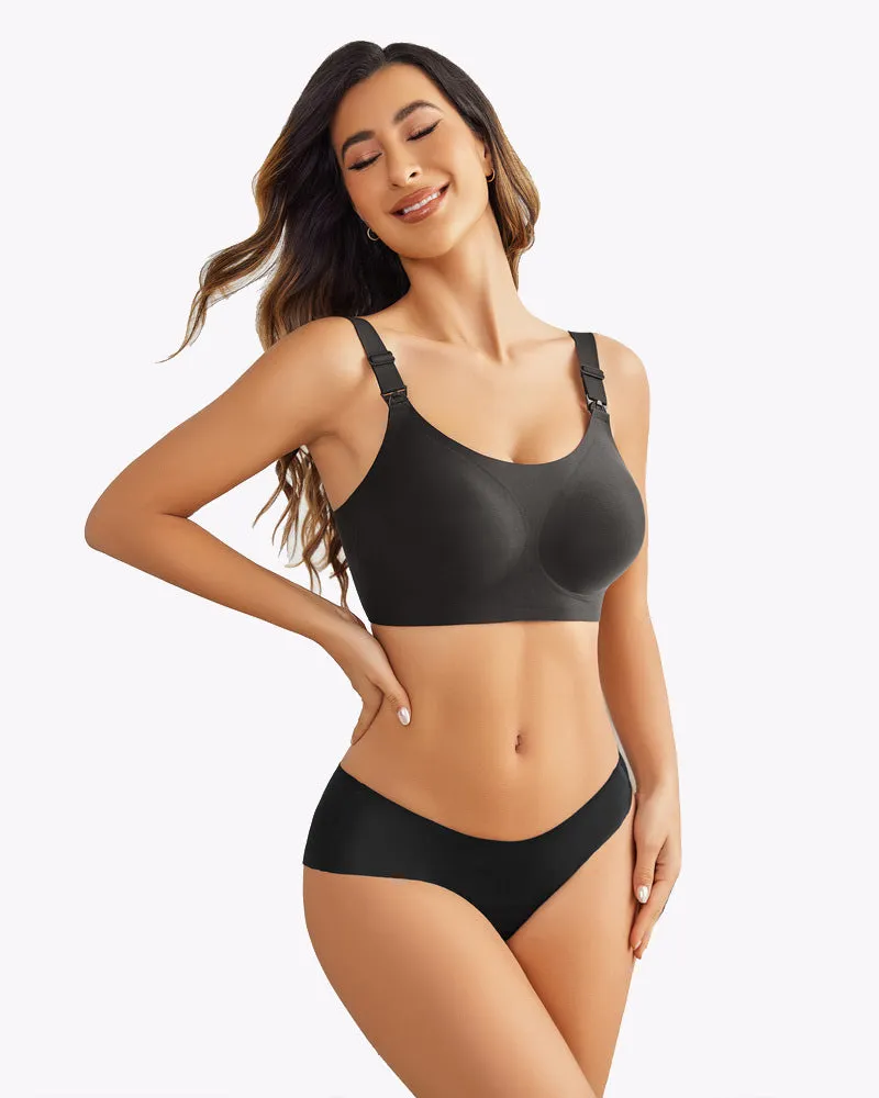 2 Pack Nursing Bras Ultra Comfort Wireless Bra