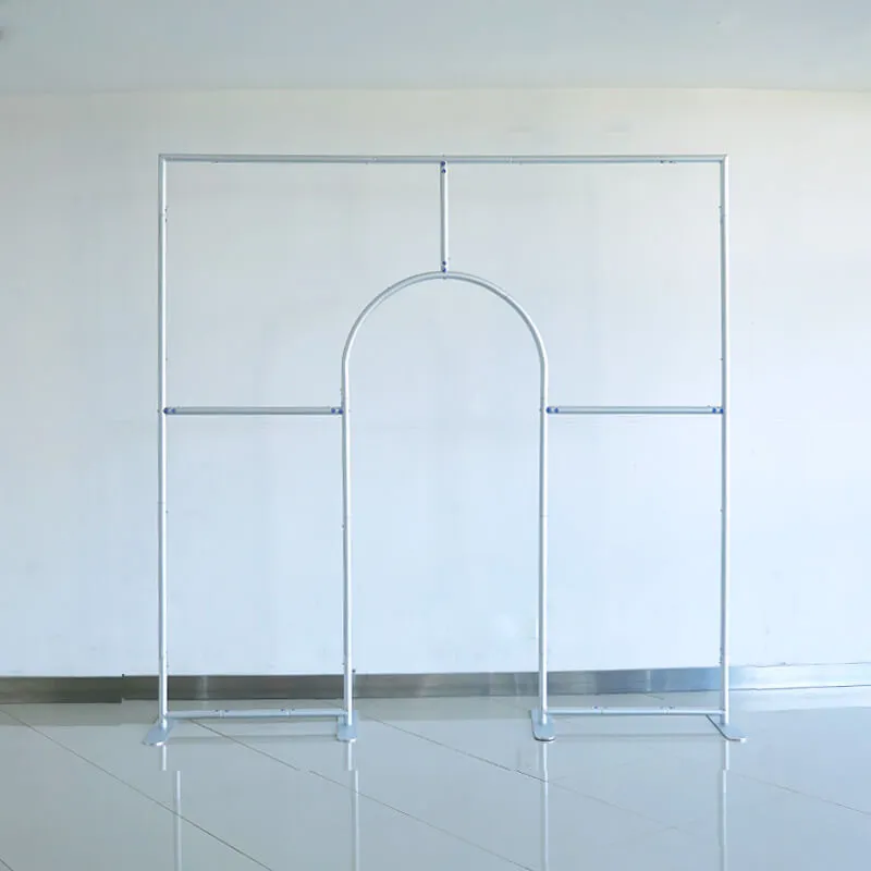 7.5x7.5ft Birthday Party Flower Arch Frame Welcome Stand Door