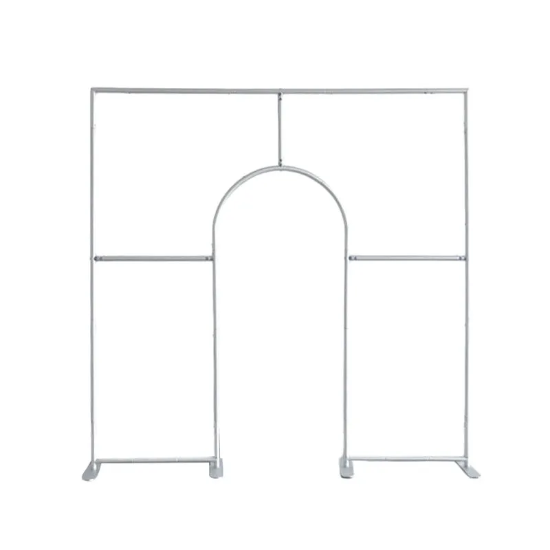 7.5x7.5ft Birthday Party Flower Arch Frame Welcome Stand Door
