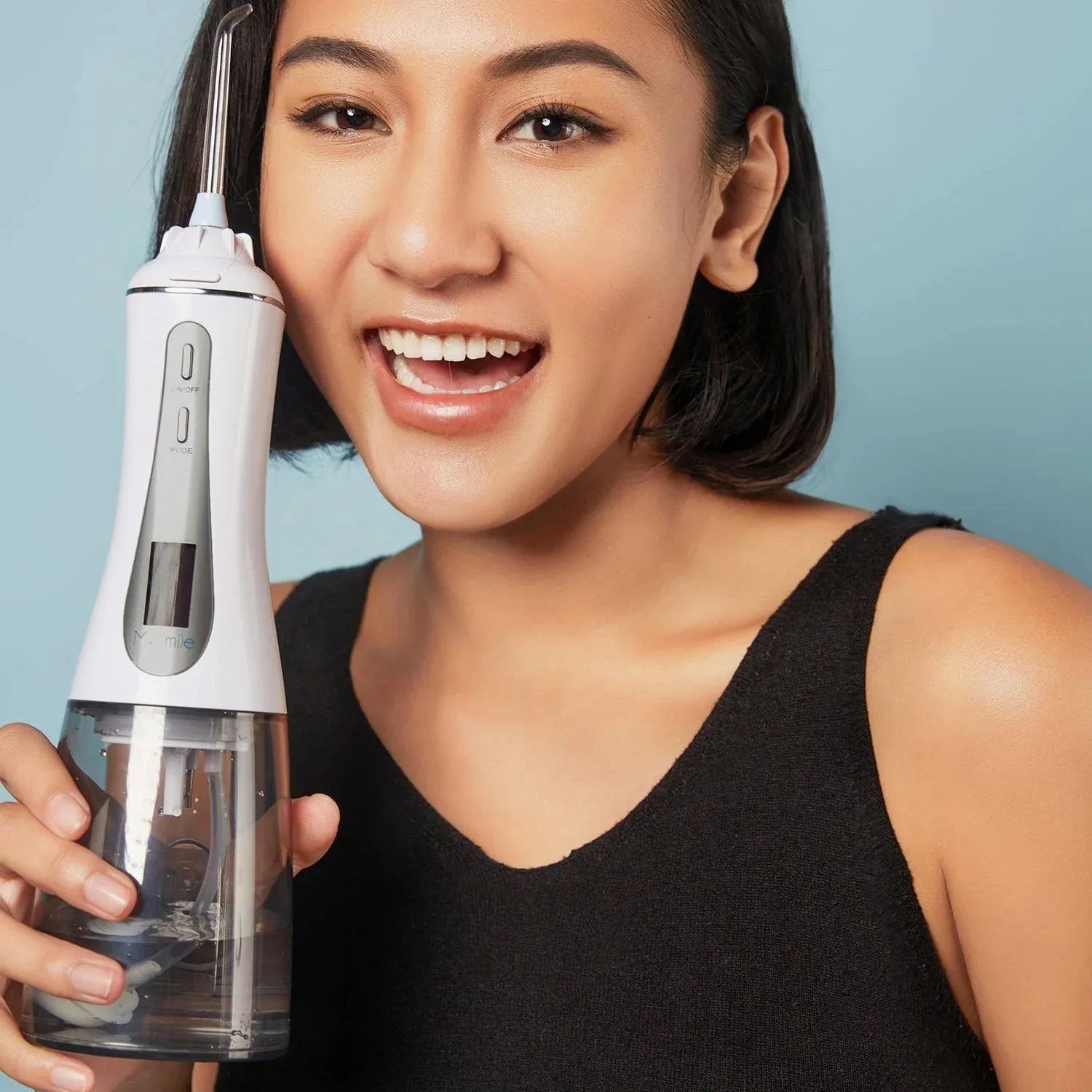 Advanced OLED Water Flosser & Replacement Tips Bundle