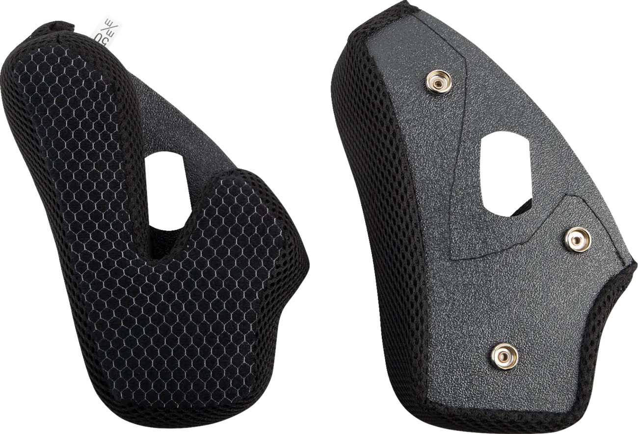 AFX FX-37X Cheek Pads - Black - XS 0134-3381