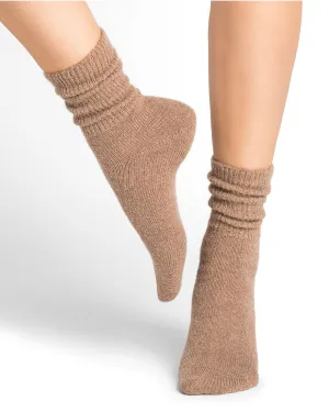 Alpaca Wool Socks Chamois