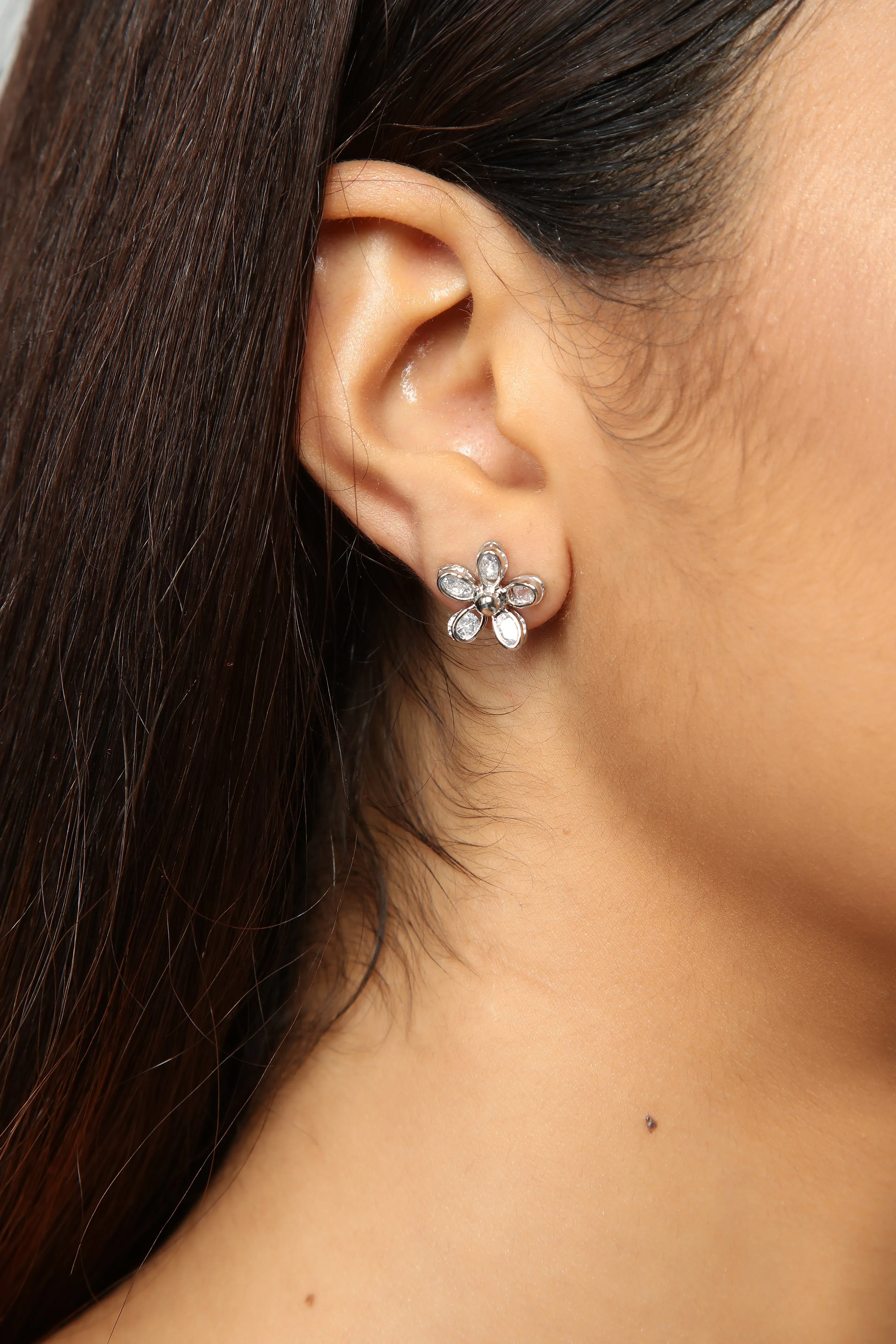 April Showers Earrings - Silver
