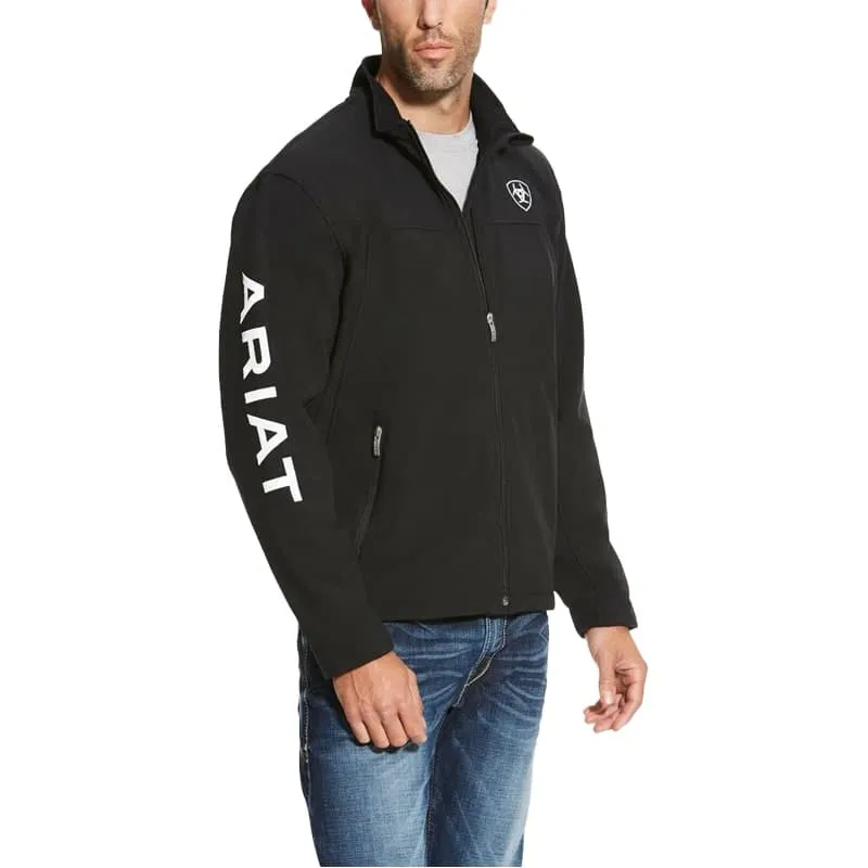 Ariat Men's New Team Black Softshell Jacket