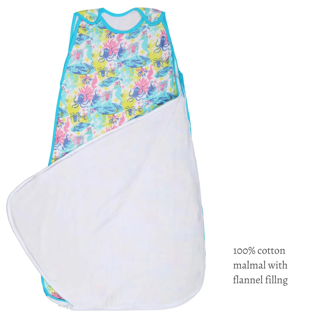 Baby Sleeping Bag | Cotton Malmal | Under The Sea