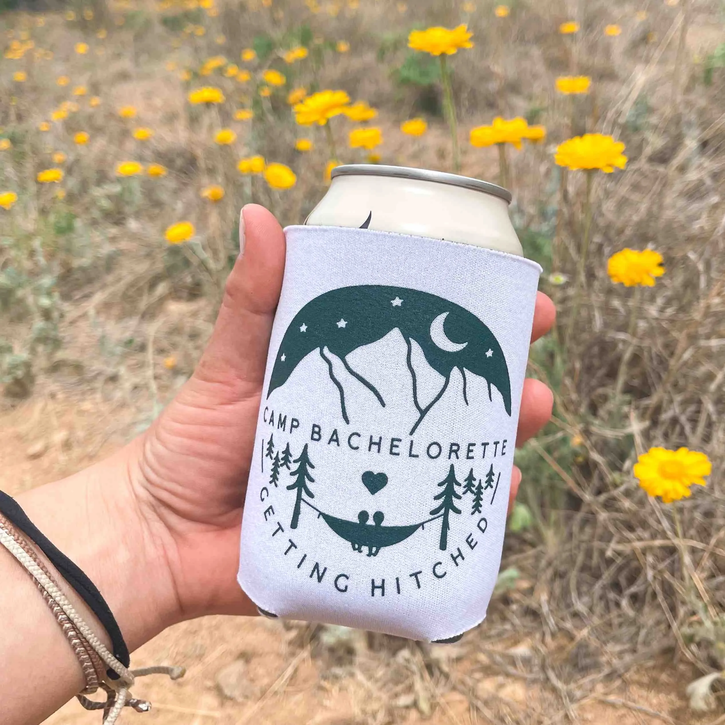 Camp Bachelorette Can Coolers