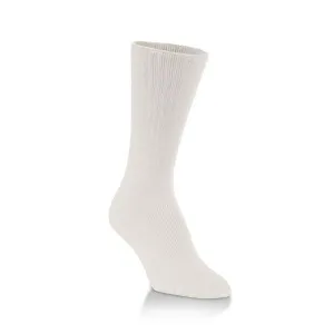 Classic Crew Sock - White Medium