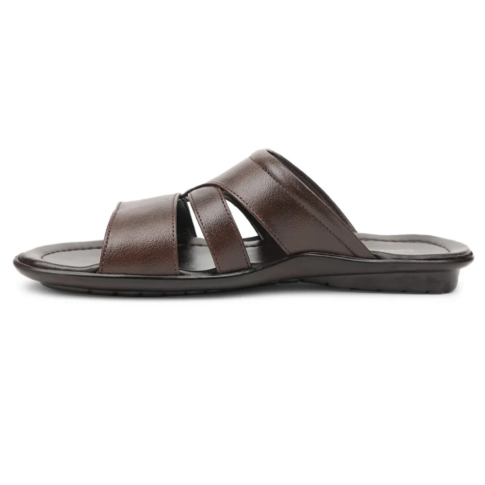Coolers Brown Casual Slipper For Men COOL99-704 By Liberty