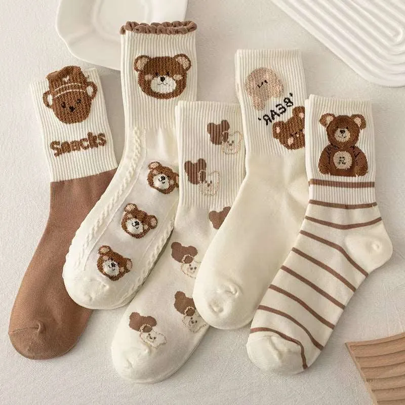 Cute Bear Socks - Different Varients