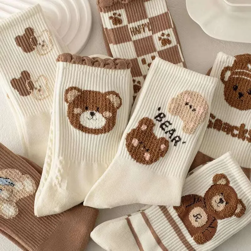 Cute Bear Socks - Different Varients