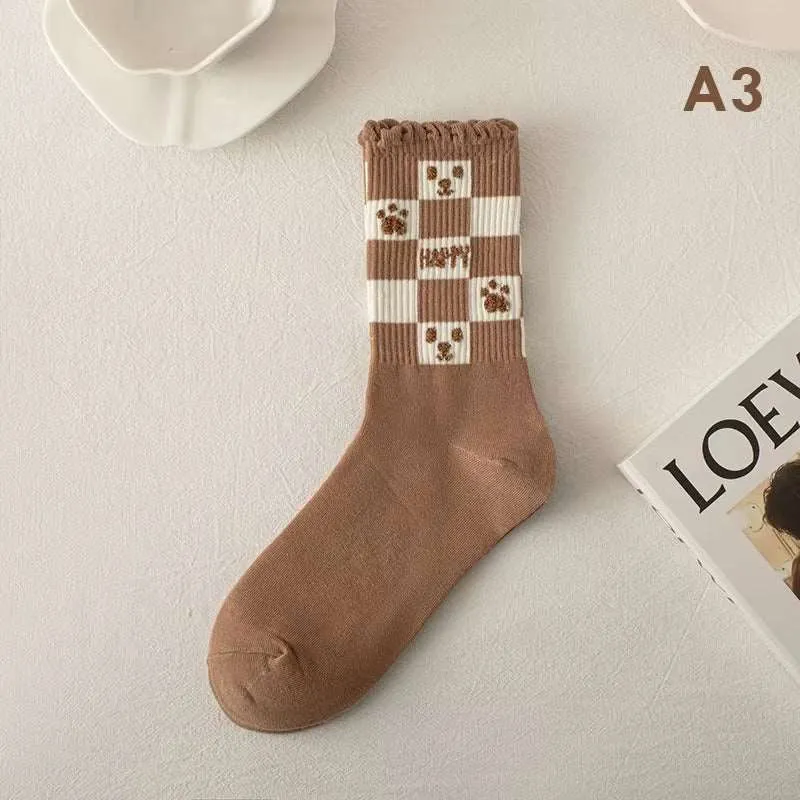 Cute Bear Socks - Different Varients