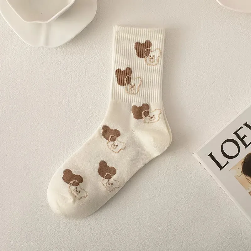 Cute Bear Socks - Different Varients