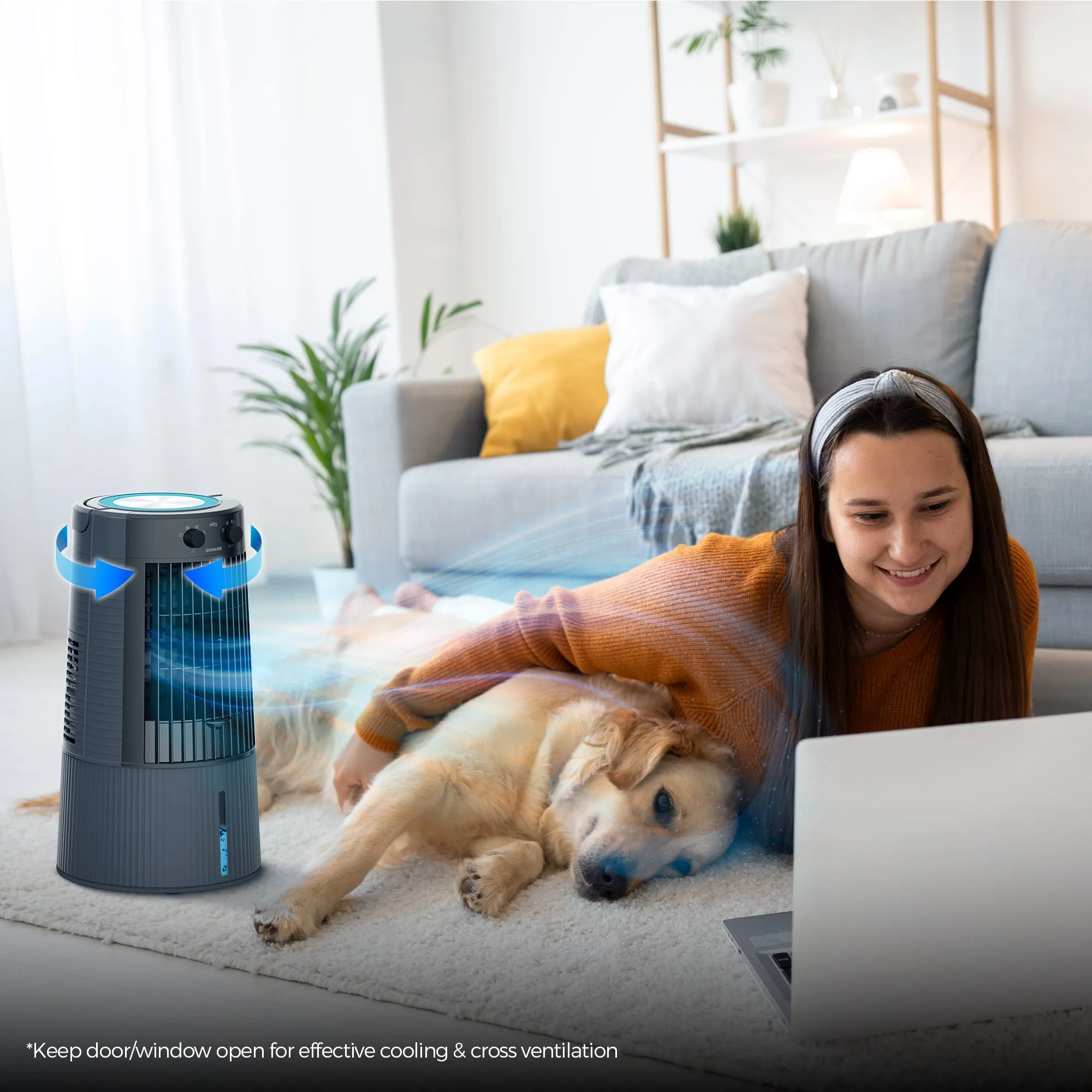 Duet Portable Evaporative Air Cooler- 6L