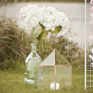 Ginger Ray Artificial Hydrangea Flower Decorations – 3 Pkt