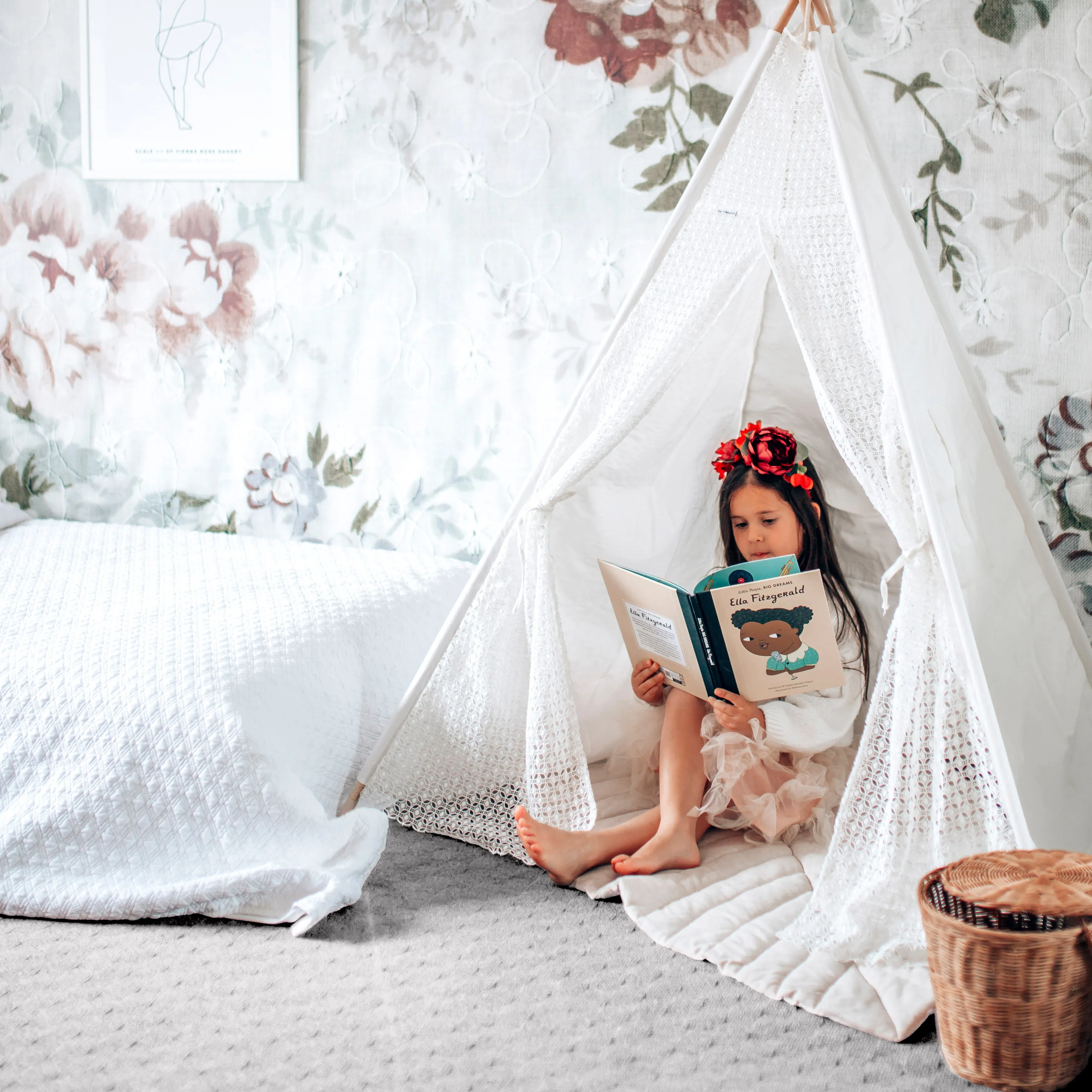 Kids Teepee Tent | Lace