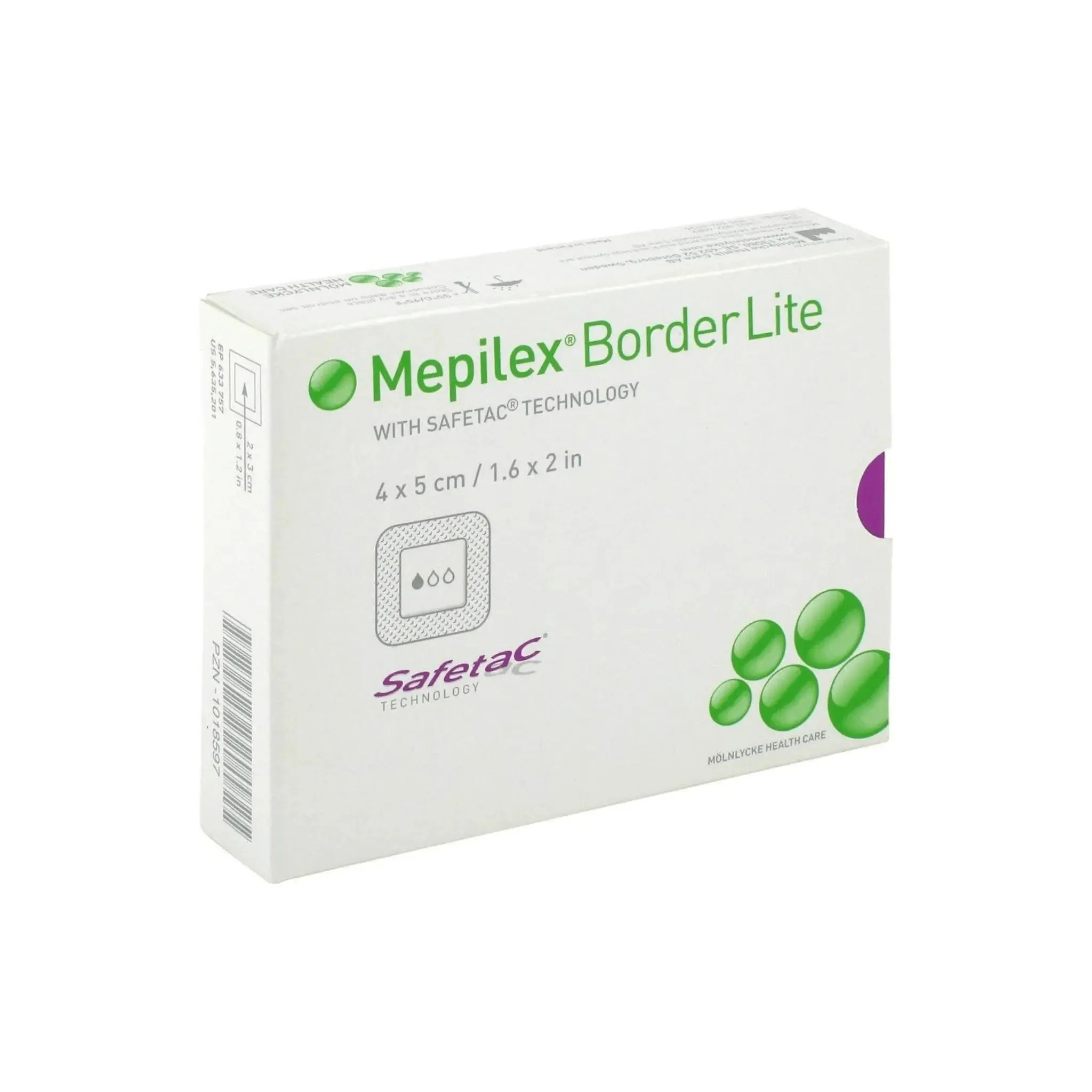 Mepilex Border Comfort Foam Dressing- 4cm x 5cm 10 Dressing
