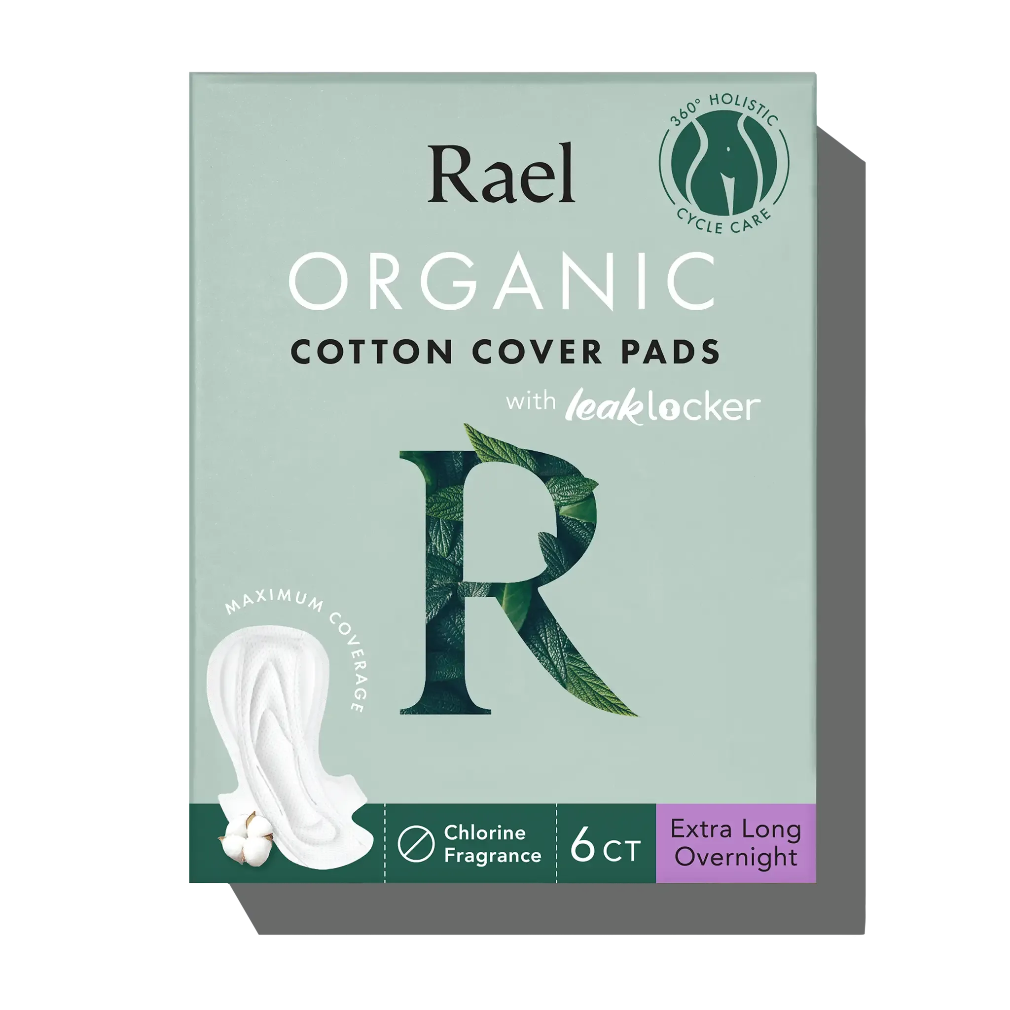 Organic Cotton Cover Overnight Pads