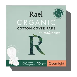 Organic Cotton Cover Overnight Pads