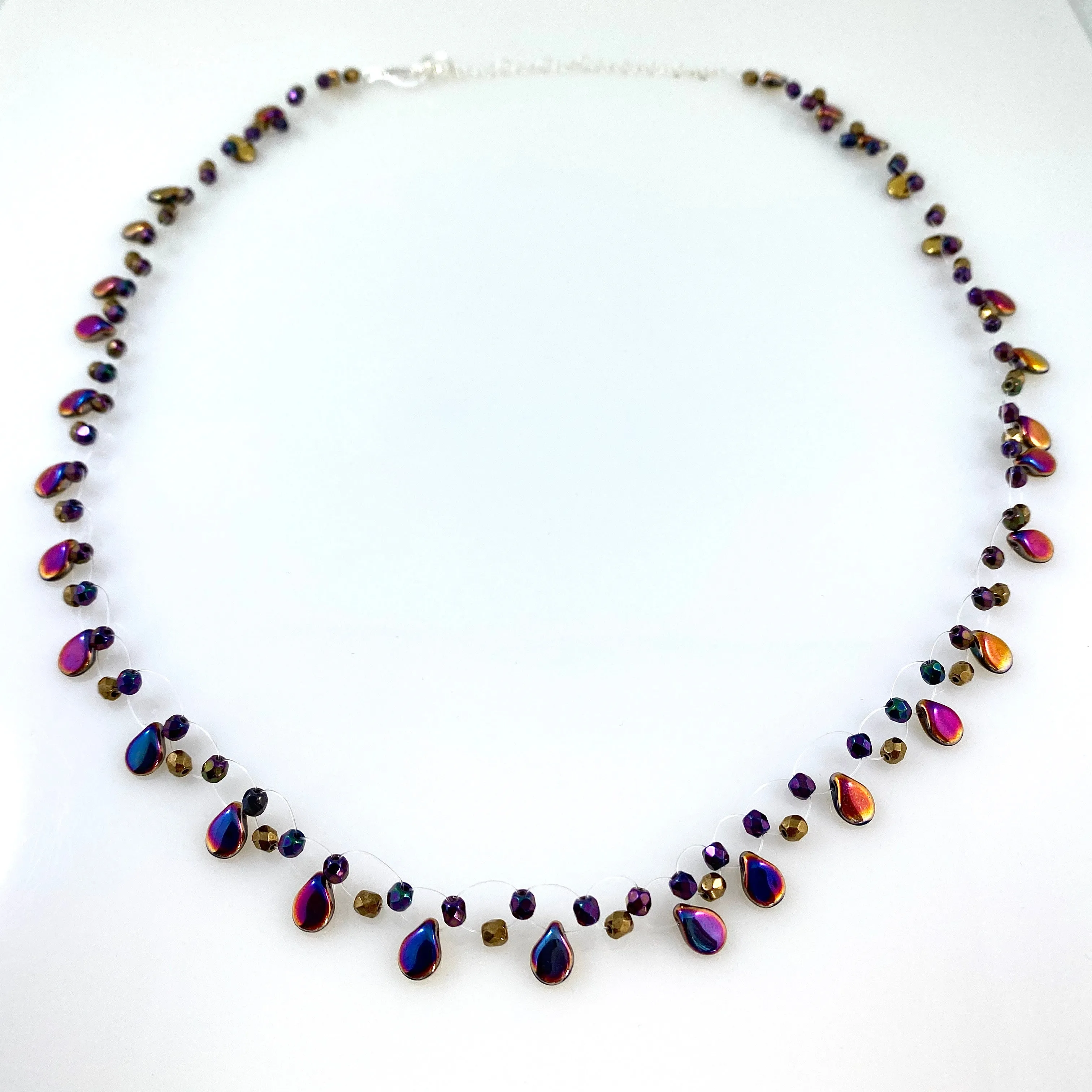 "May Showers" Necklace (Fireworks)