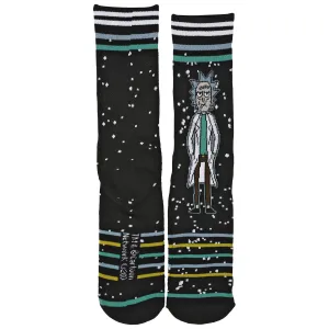 Rick & Morty Adult Swim Rick Waffle Cushion Crew Socks