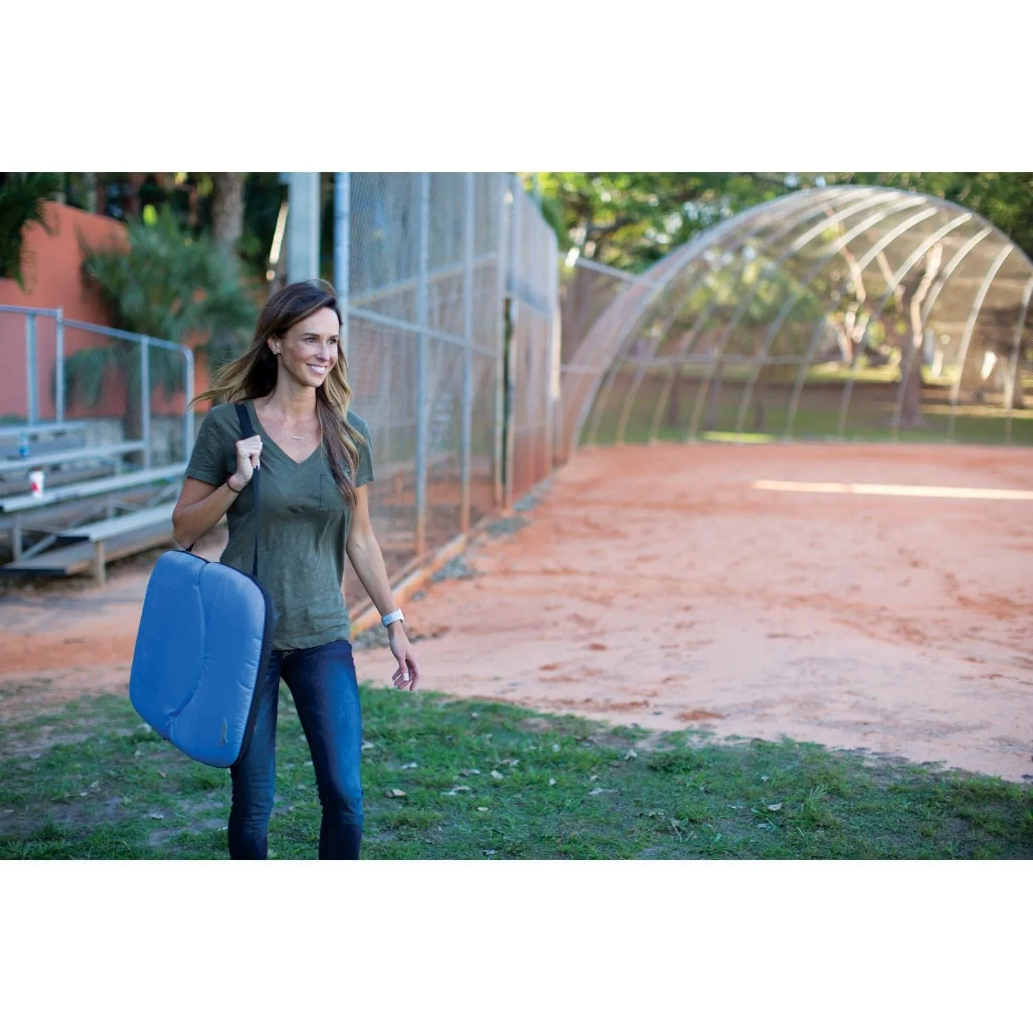 RIO Gear | Bleacher Boss MyPod Stadium Seat - Dark Blue