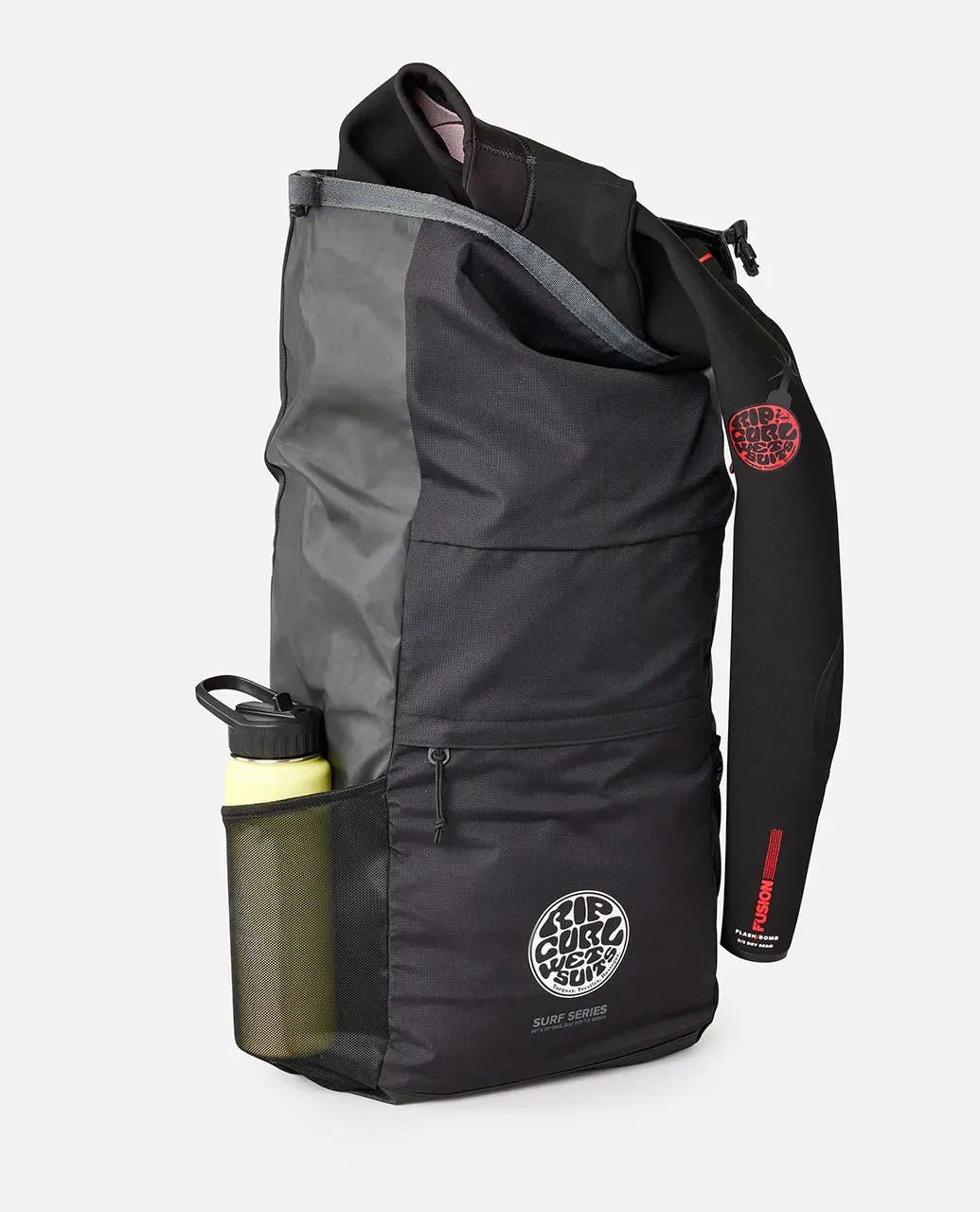Rip Curl Unisex Surf Series 25L Ventura Backpack Black/Grey 165MBA-0097