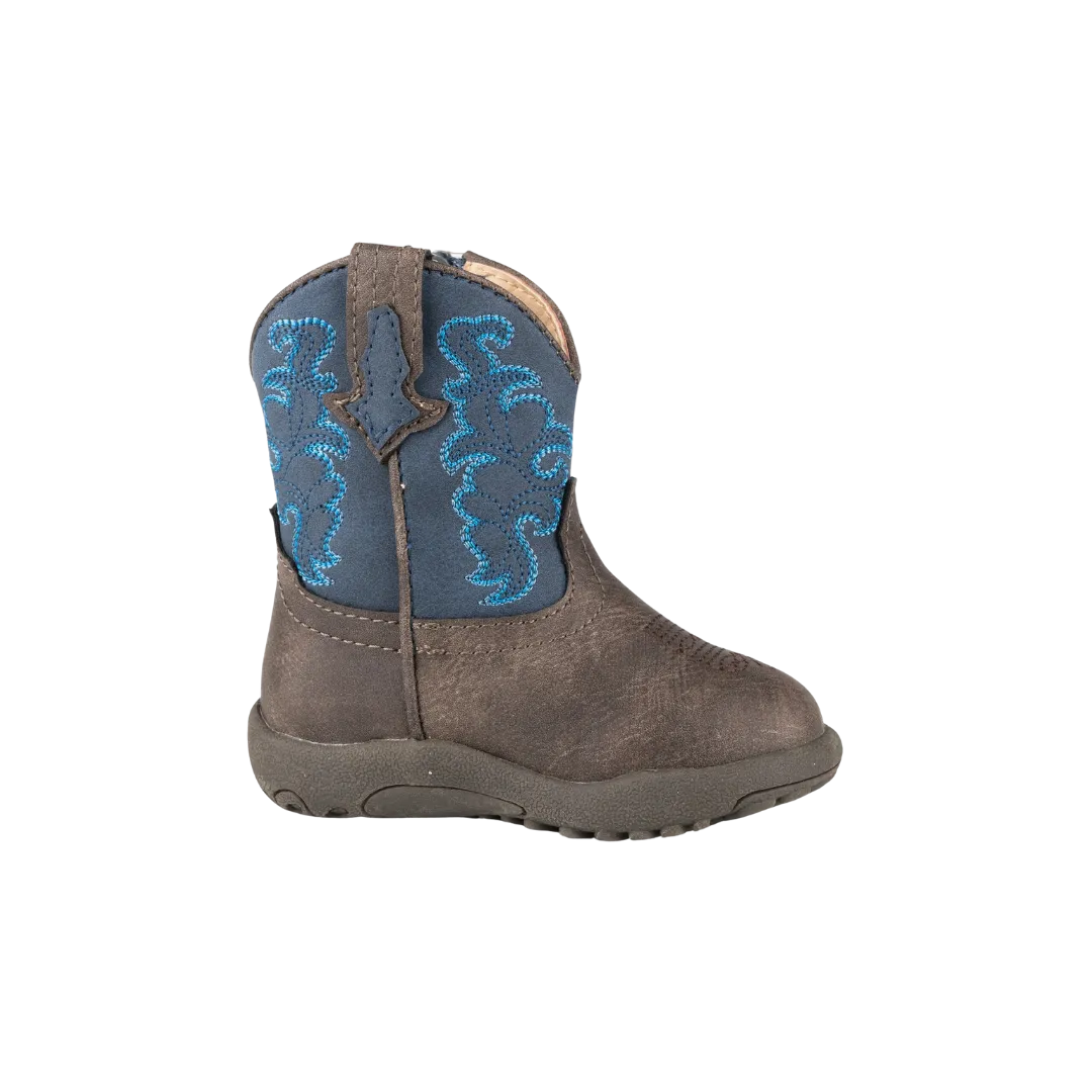 Roper Footwear Kid's Brown Toe Boots