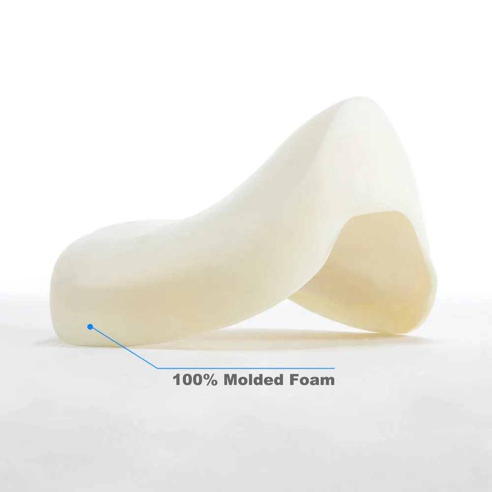 Saddle Shape Stool with Back Support and 500lbs Weight Capacity