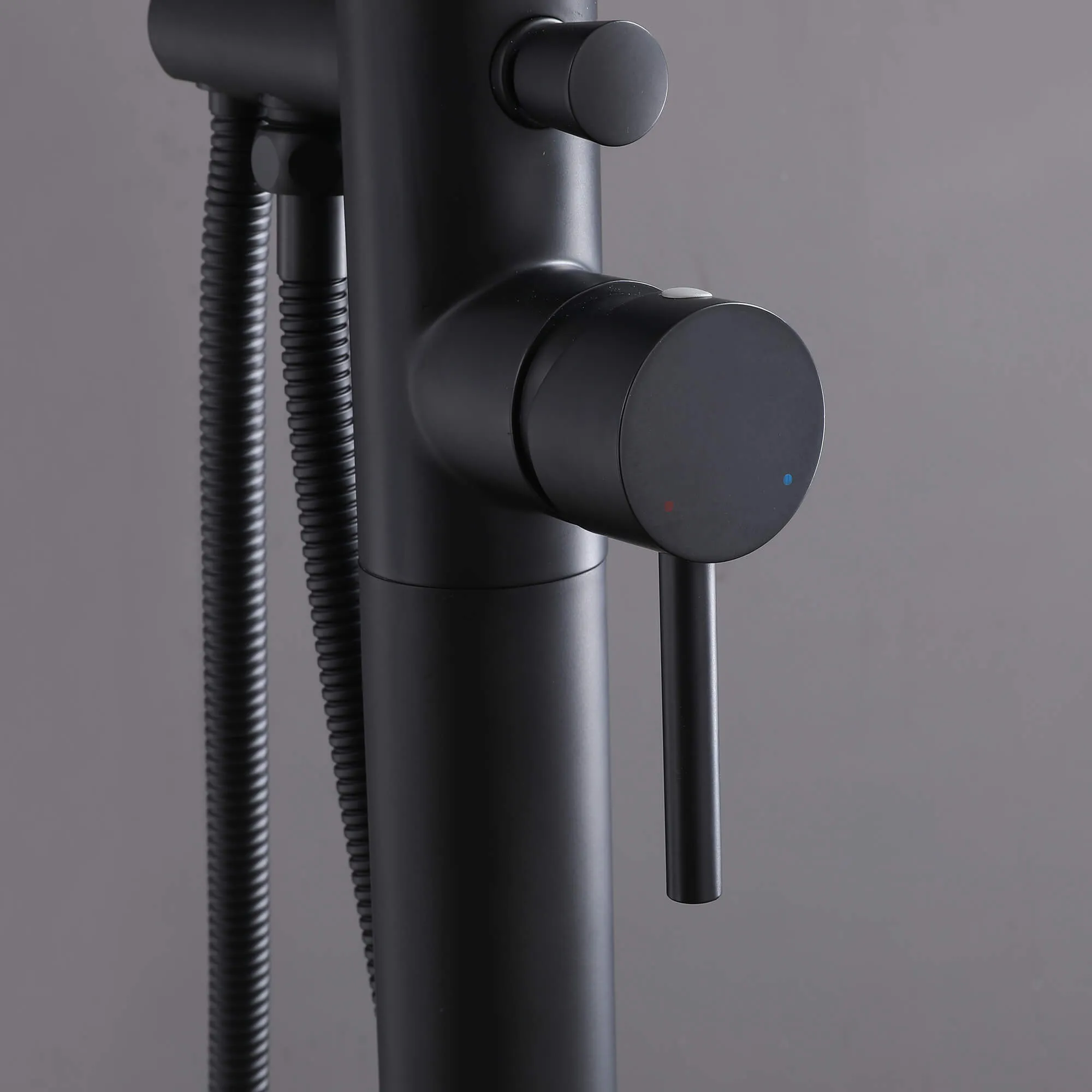 Stainless Steel Outdoor Shower Column Villa Swimming Pool Bath Beach Freestanding Shower Set JK0155