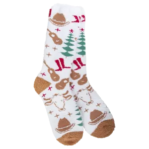 Super Soft Country Christmas Socks