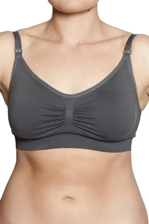 Szabo Maternity Wirefree Nursing Bra - Ash