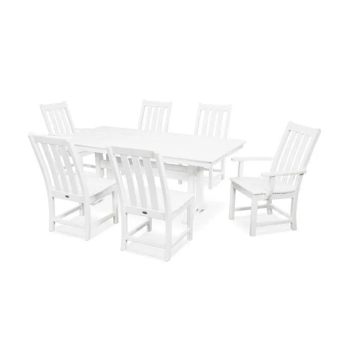Vineyard 7 Piece Farmhouse Dining Set