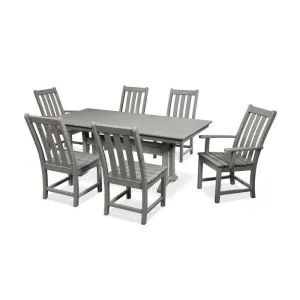 Vineyard 7 Piece Farmhouse Dining Set