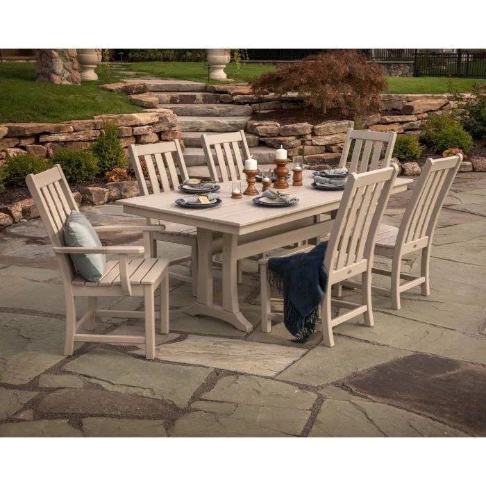 Vineyard 7 Piece Farmhouse Dining Set