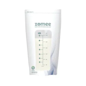 Zomee Milk Storage Bags, 120 Count